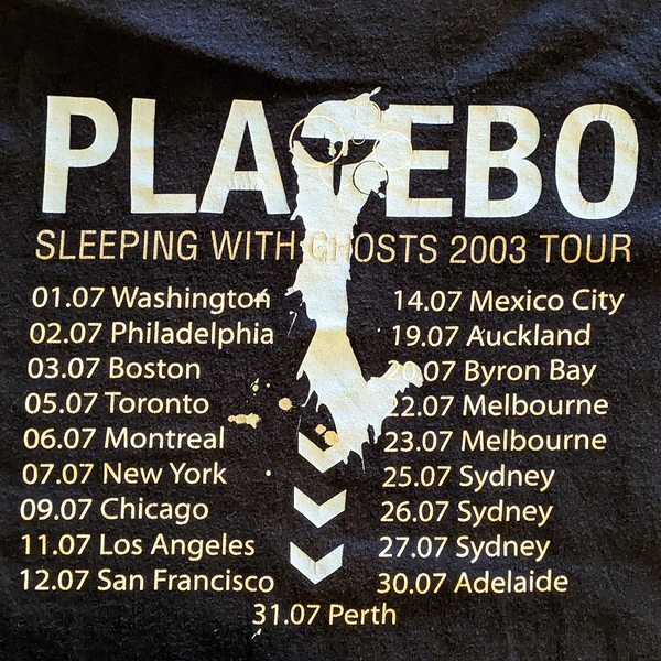 Placebo 2003 Vintage Unisex Top