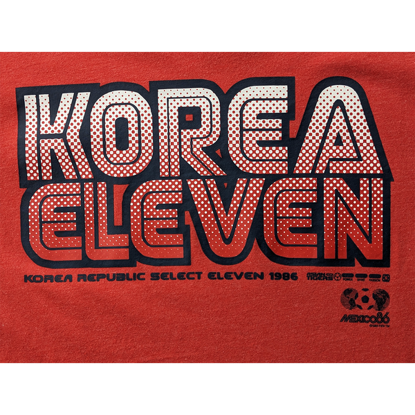 Korea Eleven FIFA 1986 Vintage Unisex Top