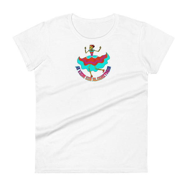 Life Without Algorithms Dia De Los Muertos Women's Tee