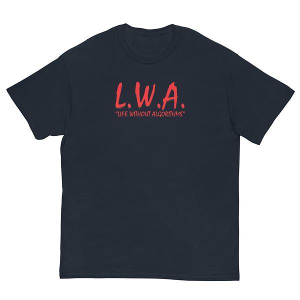 Life Without Algorithms NWA Men's Tee