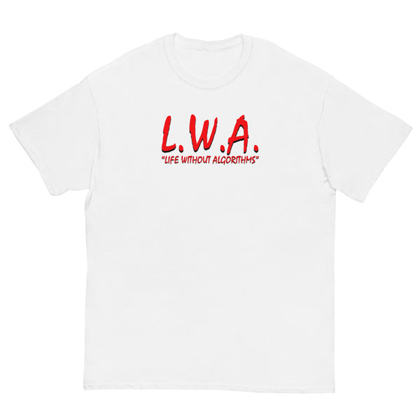 Life Without Algorithms NWA Men's Tee