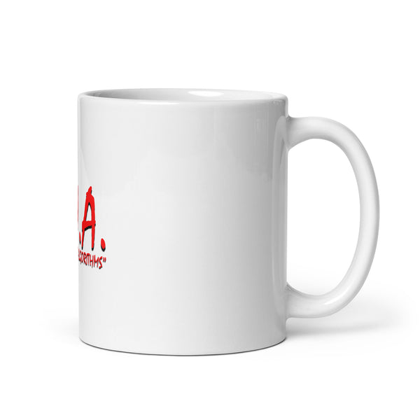 Life Without Algorithms NWA White Mug