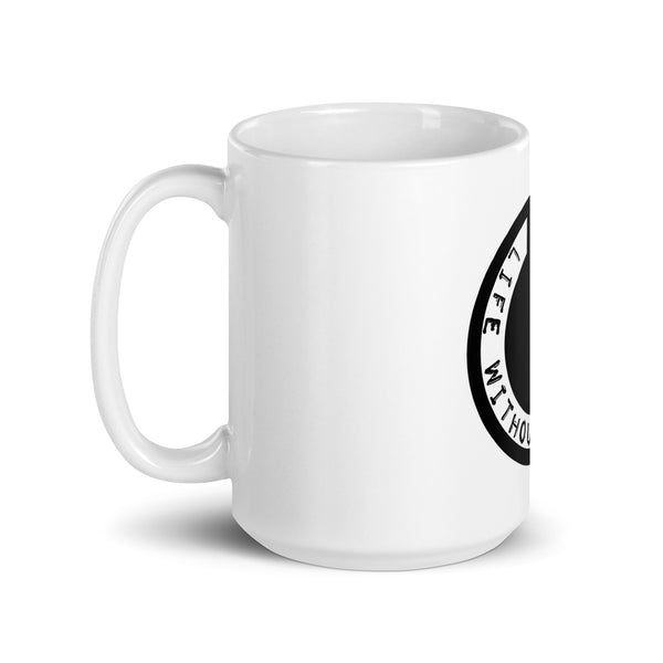 Life Without Algorithms Logo White Mug