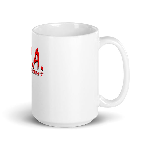 Life Without Algorithms NWA White Mug