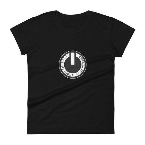 Life Without Algorithms Logo Women's Tee