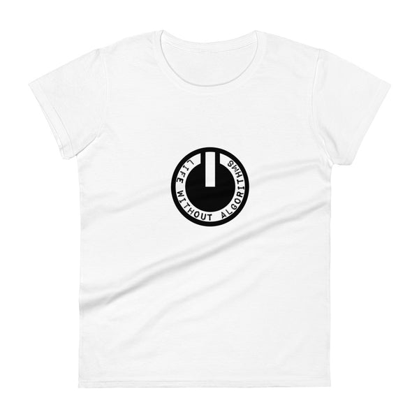 Life Without Algorithms Logo Women's Tee